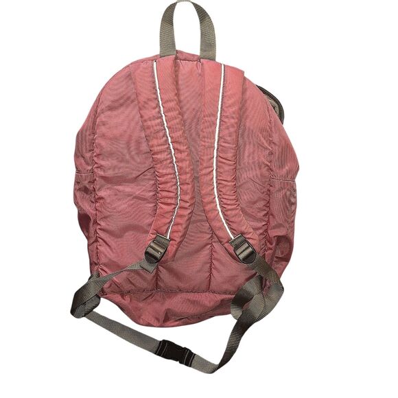 ​L.L. Bean Pink Y2K Backpack Reflective Hiking School Bag Y2K VGUC main image 4